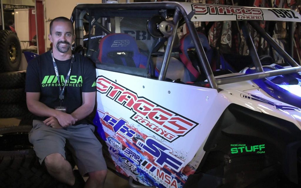 Jeremiah Staggs Pro UTV Racer Sand Sports Super Show