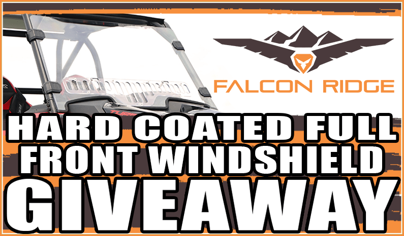 Falcon Ridge Hard Coated Full Front Windshield Giveaway