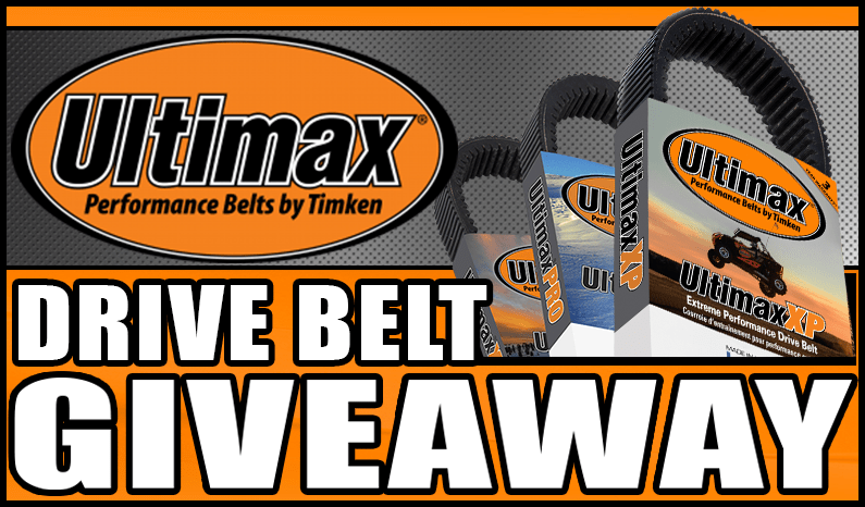 Ultimax Drive Belt Giveaway