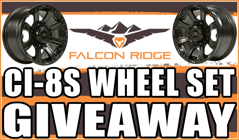 Falcon Ridge CI-8S Wheel Set Giveaway