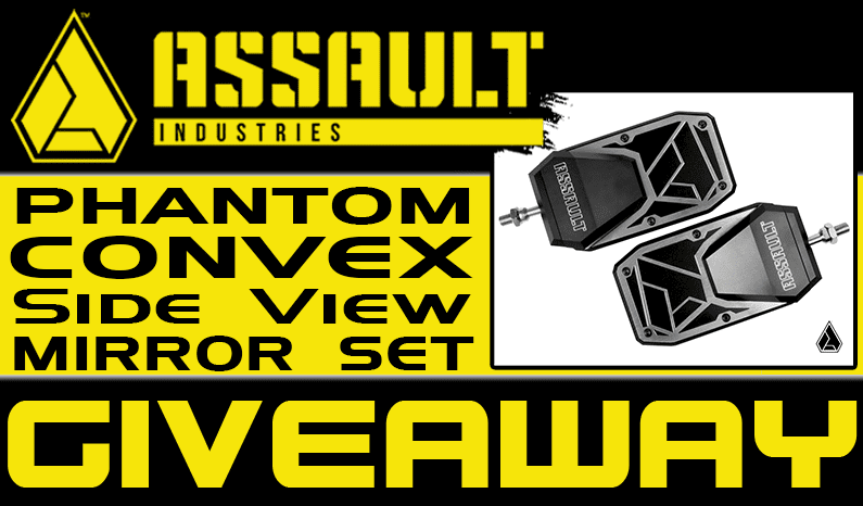 Assault Industries Phantom Convex Side View Mirror Set Giveaway