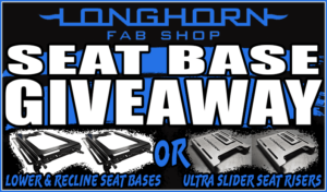 Longhorn Fab Shop Seat Base Giveaway