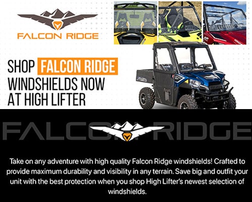 falcon ridge windshields, aero vent windshield